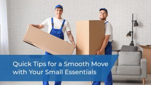 Quick Tips for a Smooth Move with Your Small Essentials